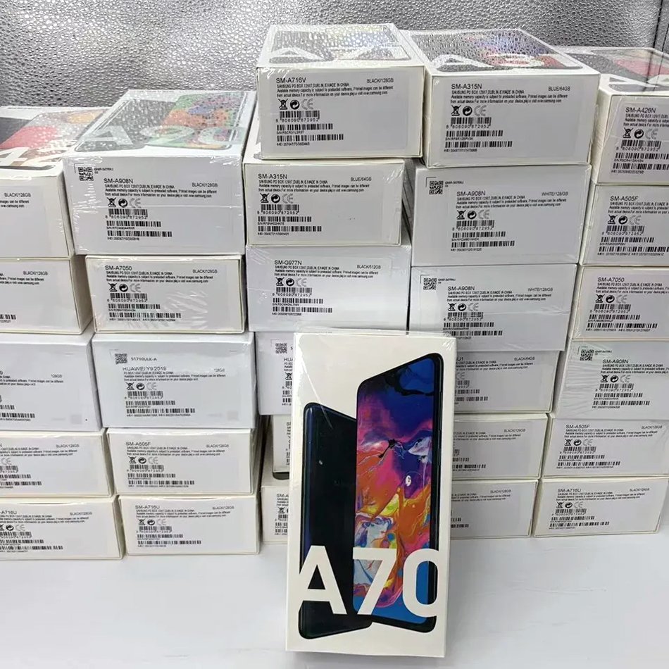 Original unlocked second-hand celulares android EU cellphone for Samsung A70 A71 A50 A51 A90 A32 A31 used mobile phone